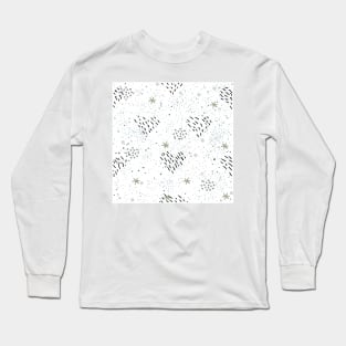 Heart Pattern Long Sleeve T-Shirt